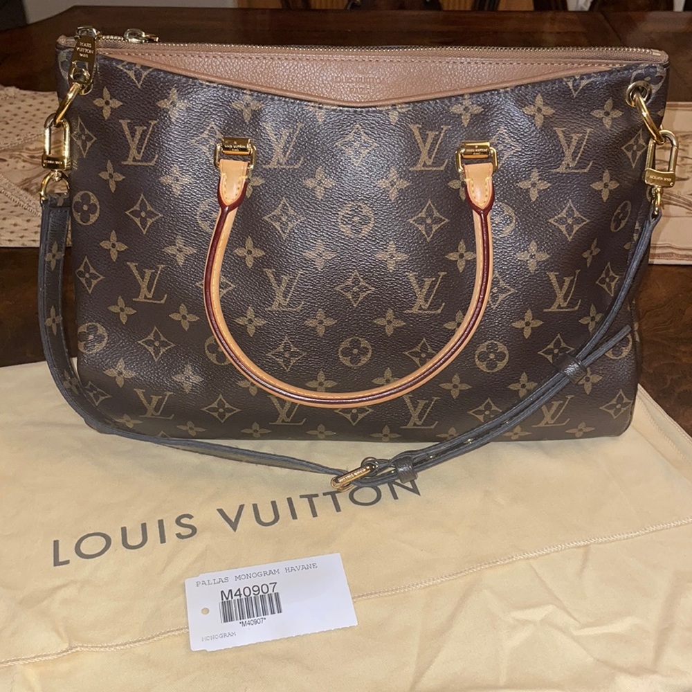 Louis Vuitton Monogram Pallas Handbag